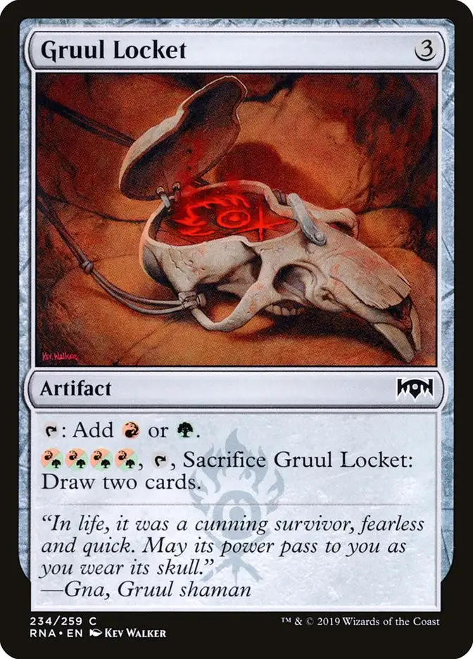 Gruul Locket (Ravnica Allegiance)