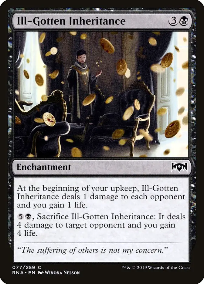 Ill Gotten Inheritance (Ravnica Allegiance)