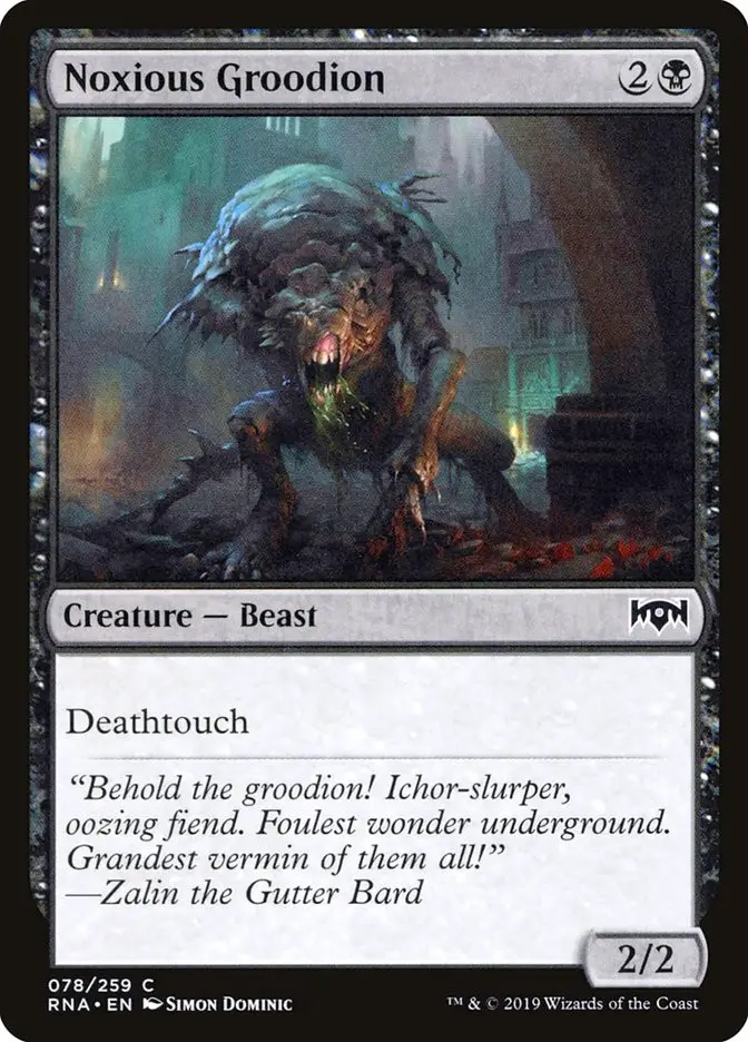 Noxious Groodion (Ravnica Allegiance)
