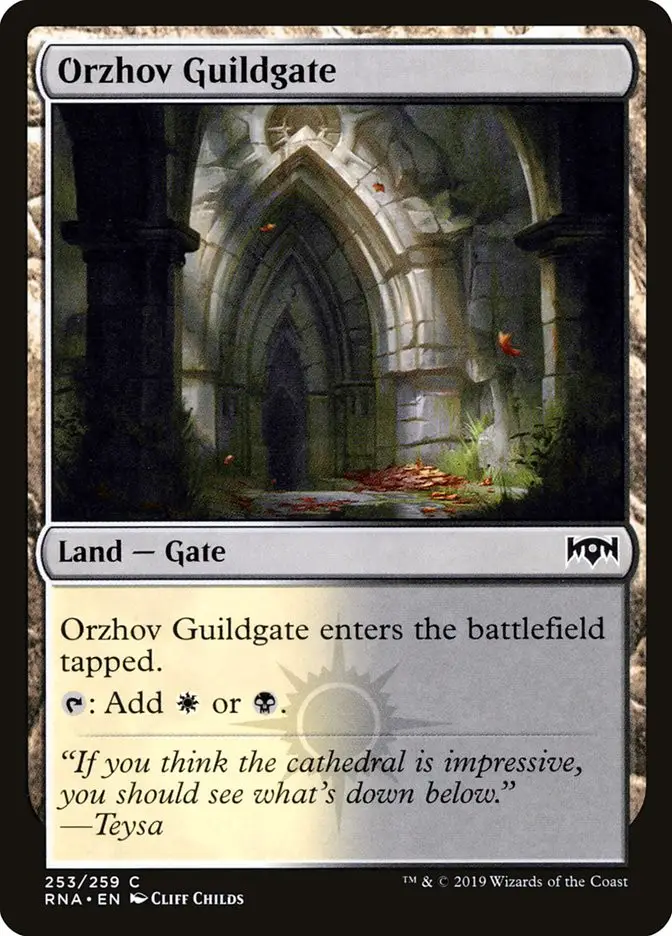 Orzhov Guildgate (Ravnica Allegiance)