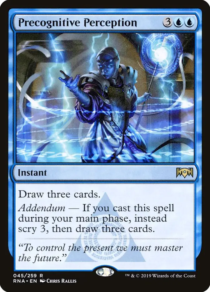 Precognitive Perception (Ravnica Allegiance)