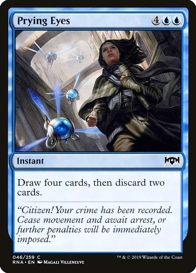 Prying Eyes (Ravnica Allegiance)