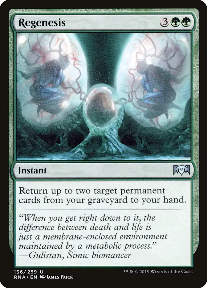 Regenesis (Ravnica Allegiance)
