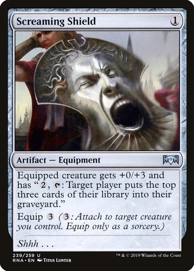 Screaming Shield (Ravnica Allegiance)