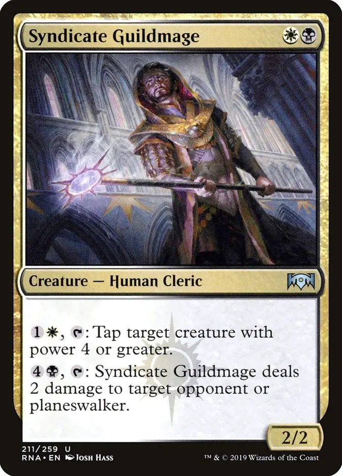Syndicate Guildmage (Ravnica Allegiance)