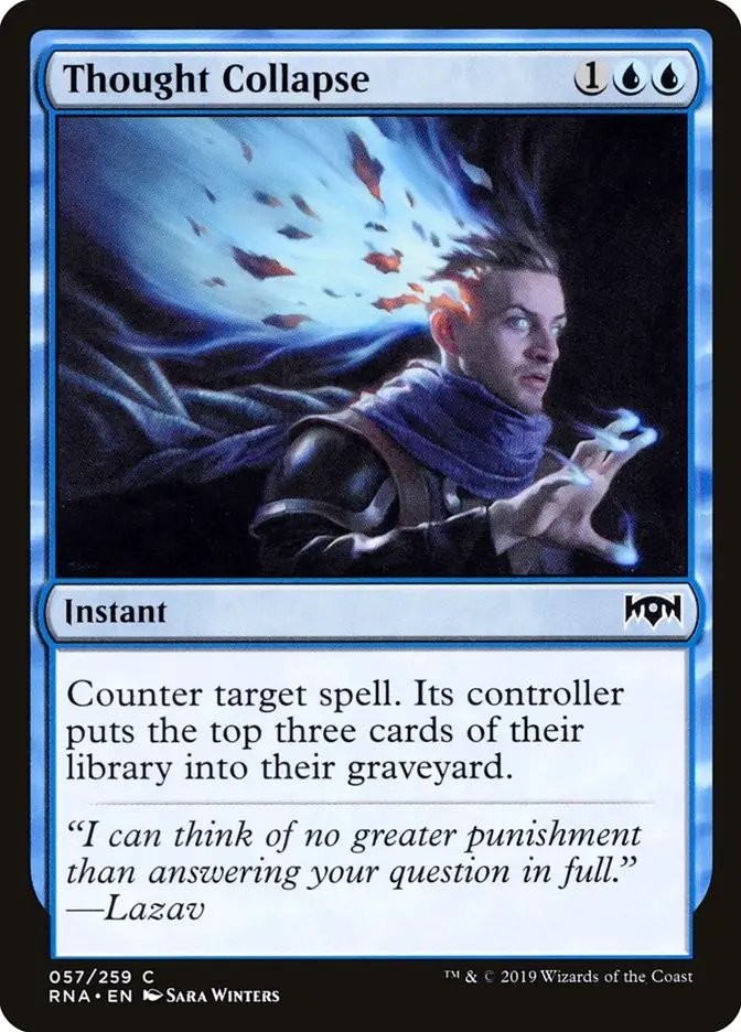 Thought Collapse (Ravnica Allegiance)