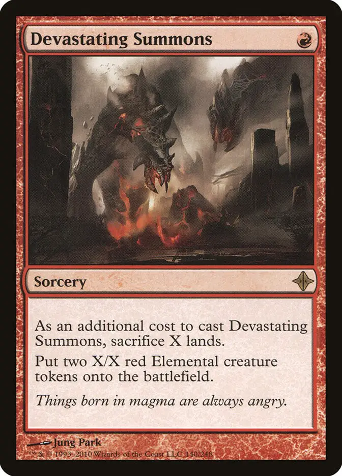 Devastating Summons (Rise of the Eldrazi)