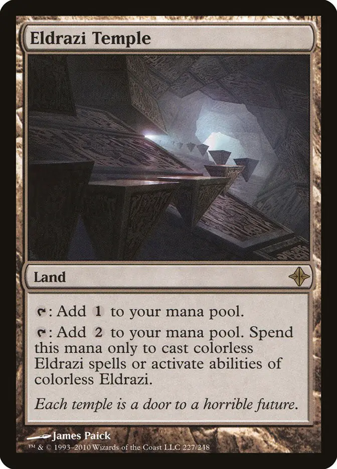 Eldrazi Temple (Rise of the Eldrazi)