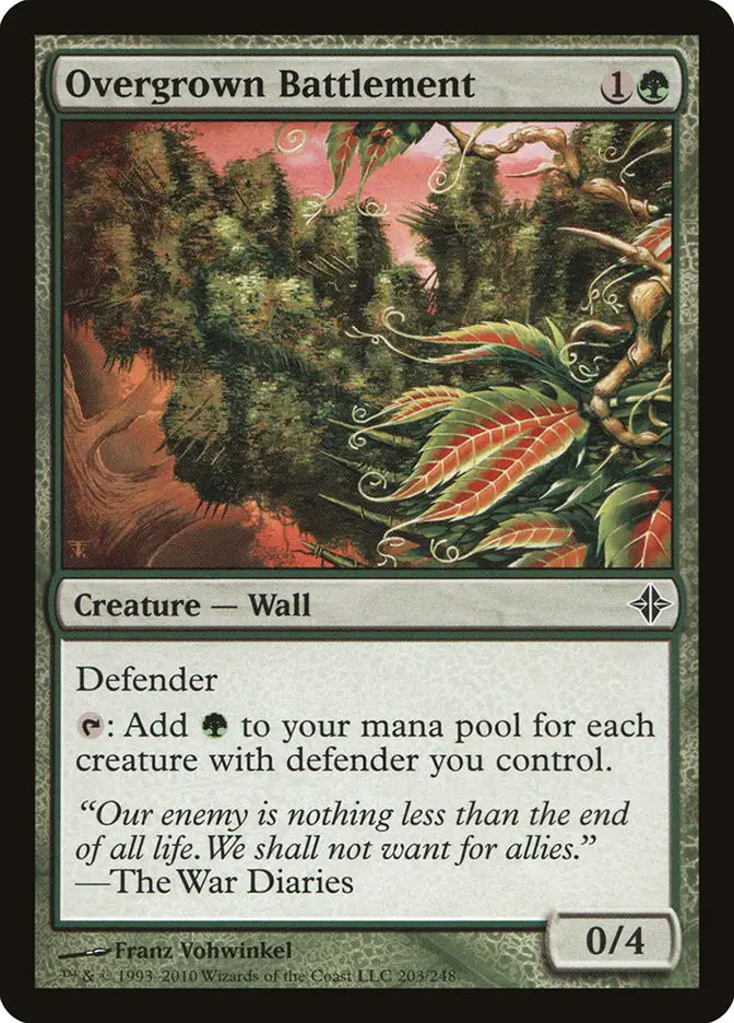 Overgrown Battlement (Rise of the Eldrazi)