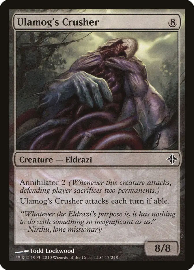 Ulamog s Crusher (Rise of the Eldrazi)