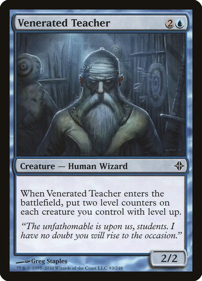 Venerated Teacher (Rise of the Eldrazi)