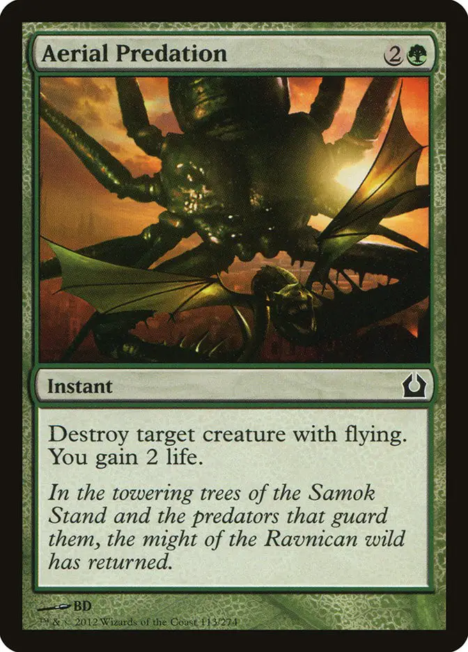 Aerial Predation (Return to Ravnica)