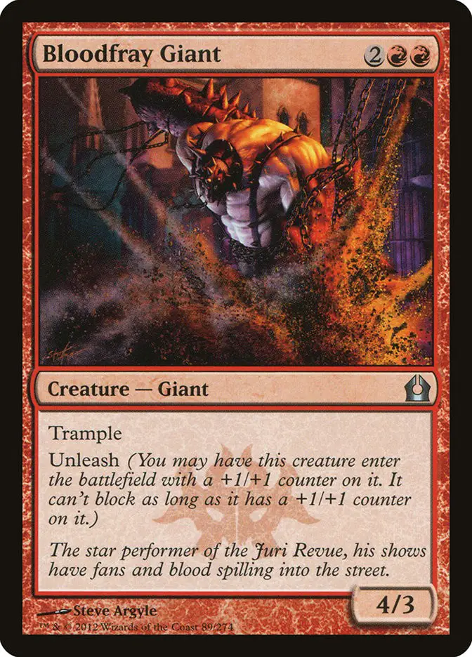 Bloodfray Giant (Return to Ravnica)