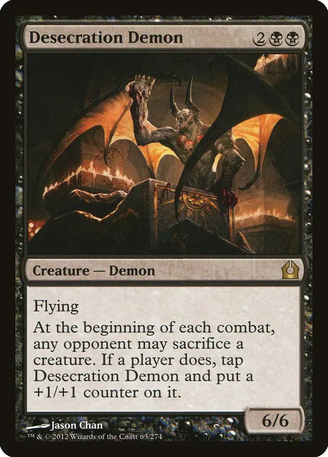 Desecration Demon (Return to Ravnica)