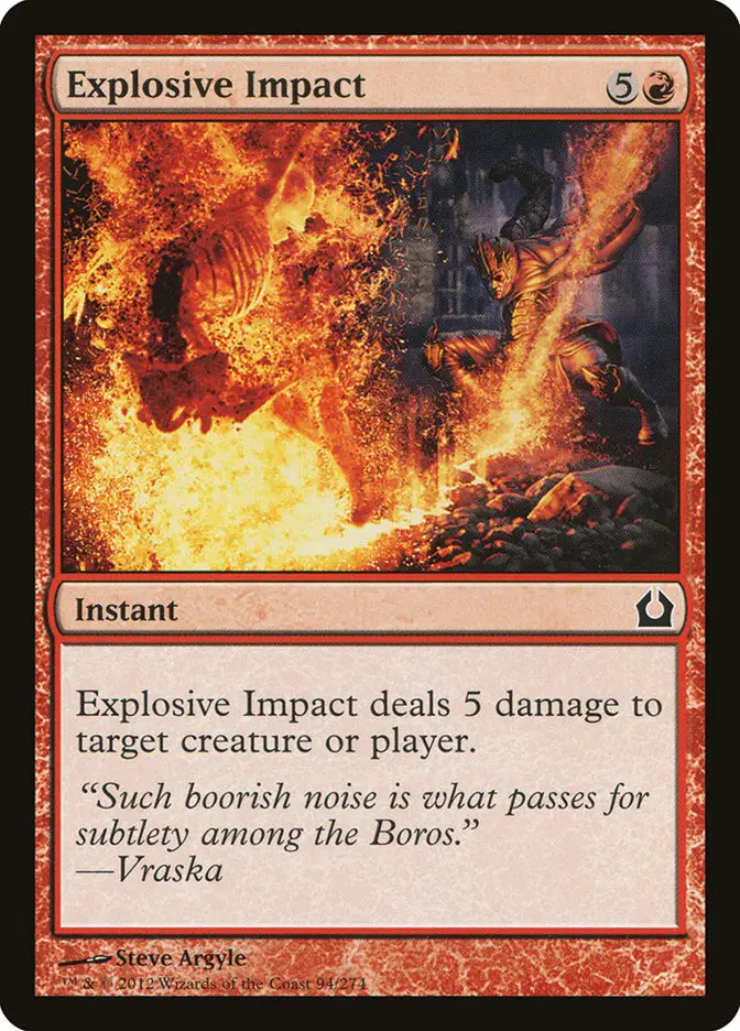 Explosive Impact (Return to Ravnica)