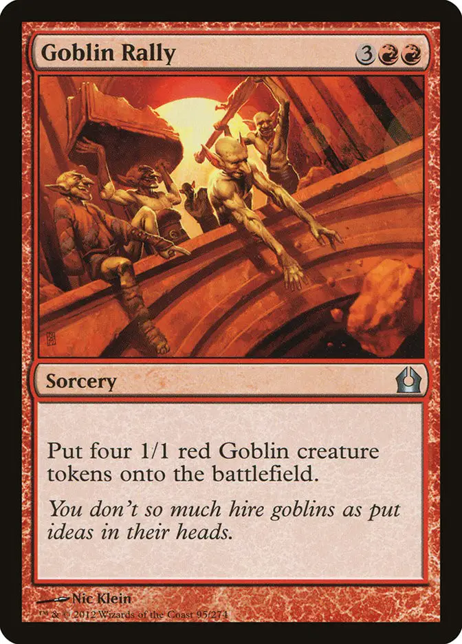 Goblin Rally (Return to Ravnica)