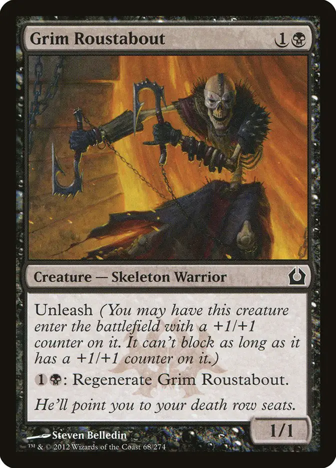 Grim Roustabout (Return to Ravnica)