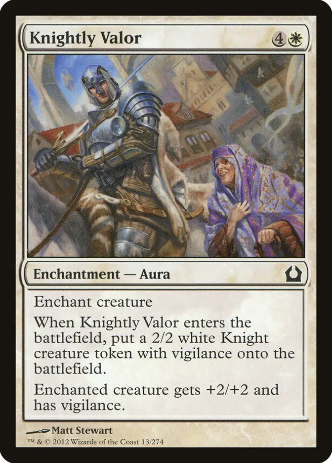 Knightly Valor (Return to Ravnica)