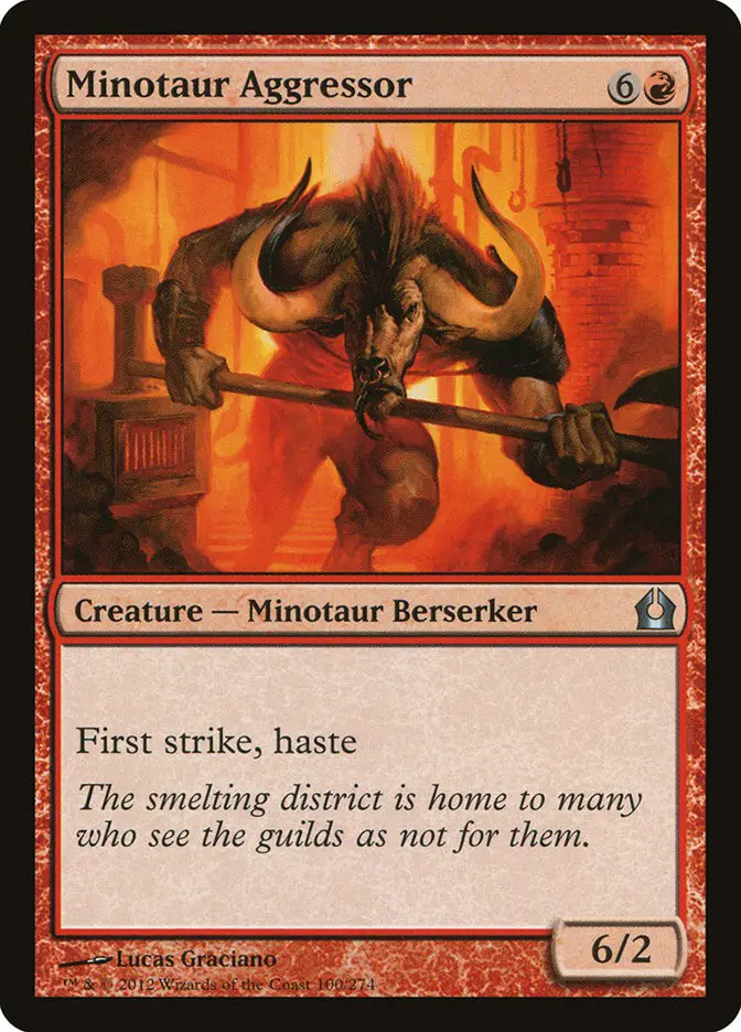 Minotaur Aggressor (Return to Ravnica)