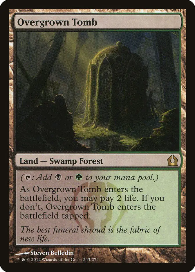 Overgrown Tomb (Return to Ravnica)
