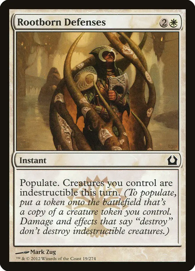 Rootborn Defenses (Return to Ravnica)