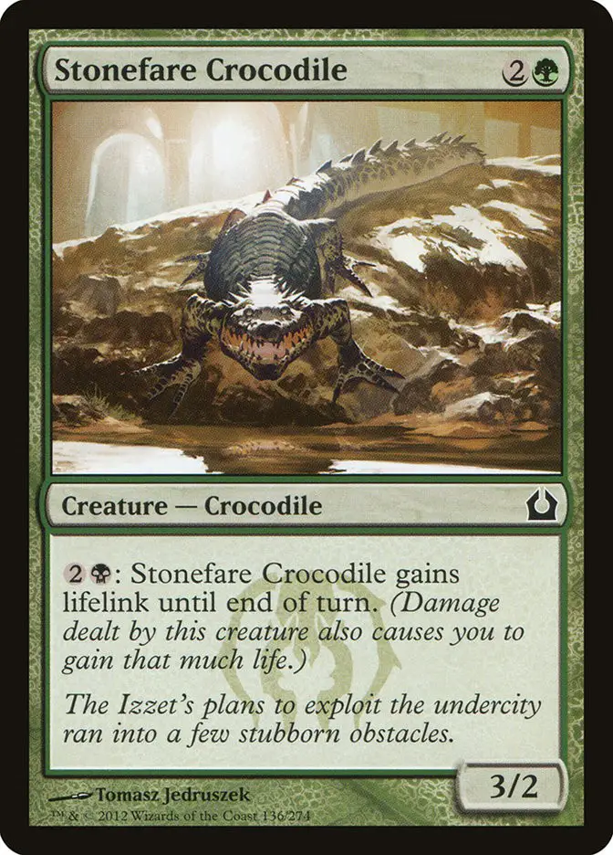 Stonefare Crocodile (Return to Ravnica)