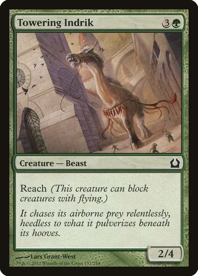 Towering Indrik (Return to Ravnica)