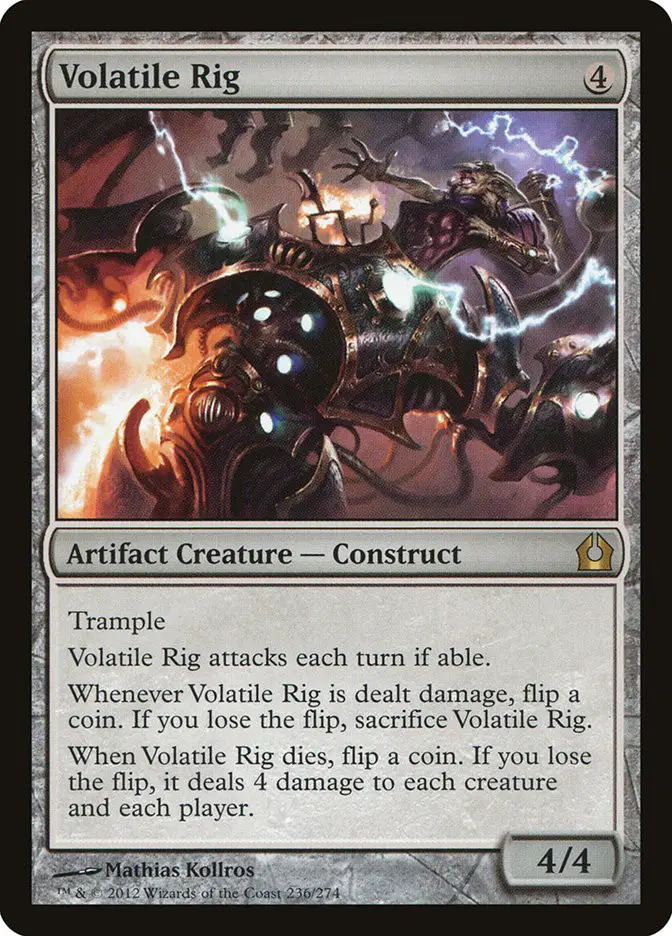 Volatile Rig (Return to Ravnica)