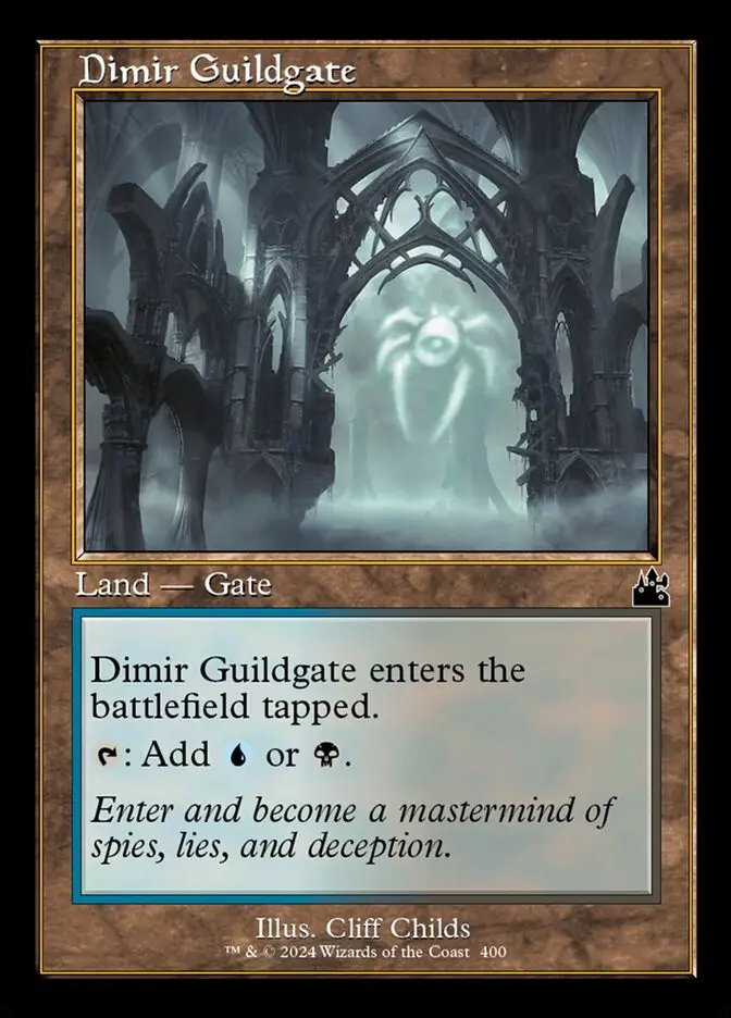 Dimir Guildgate (Ravnica Remastered)