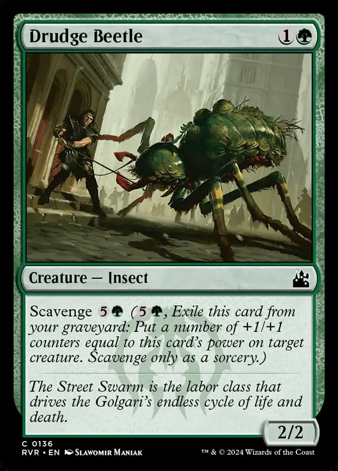 Drudge Beetle (Ravnica Remastered)