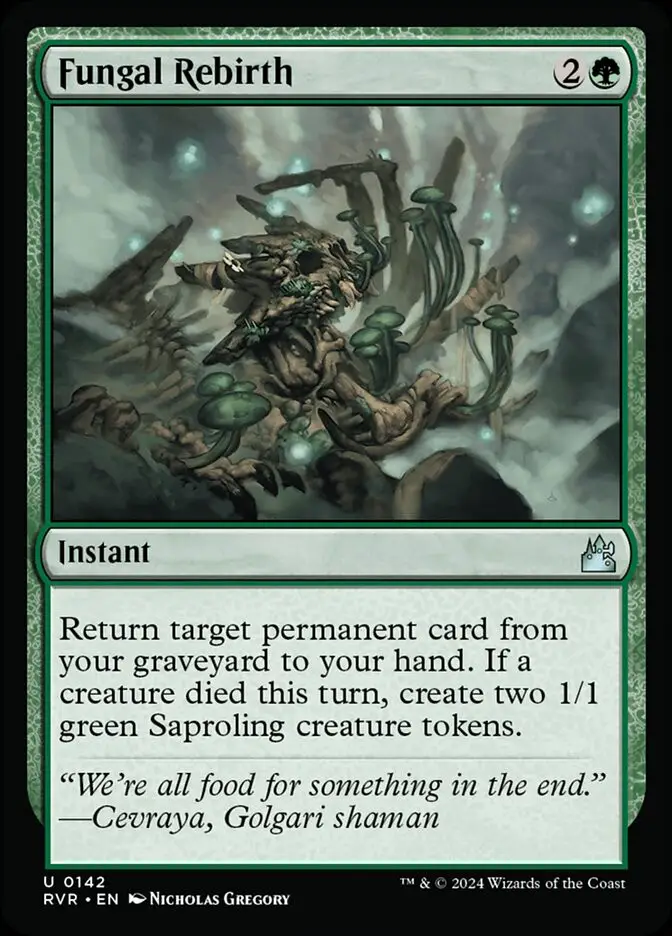 Fungal Rebirth (Ravnica Remastered)