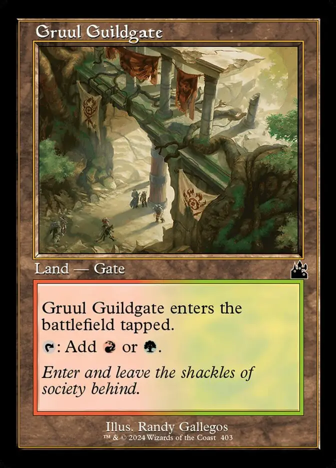 Gruul Guildgate (Ravnica Remastered)
