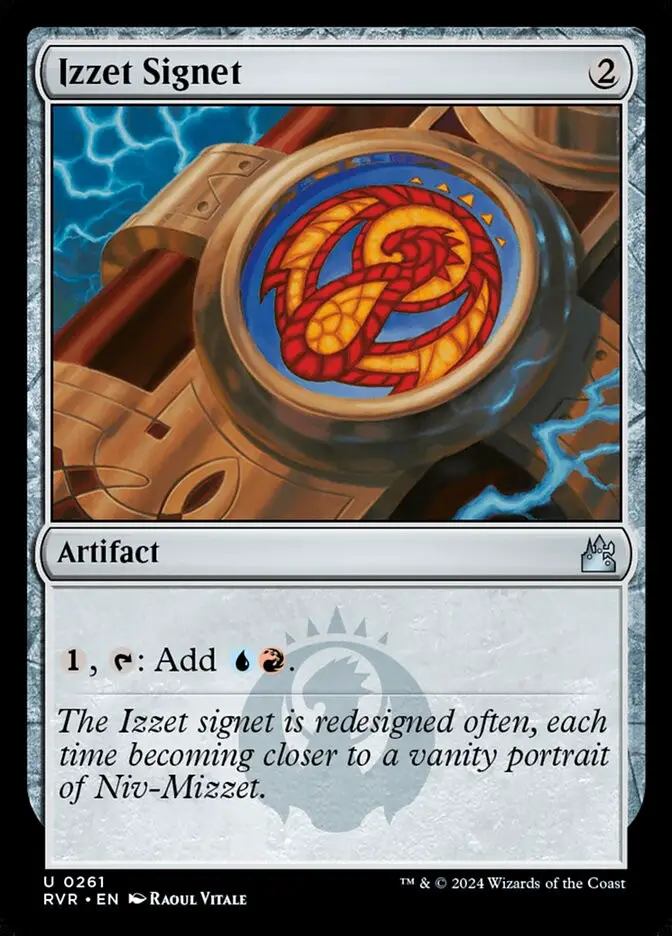 Izzet Signet (Ravnica Remastered)