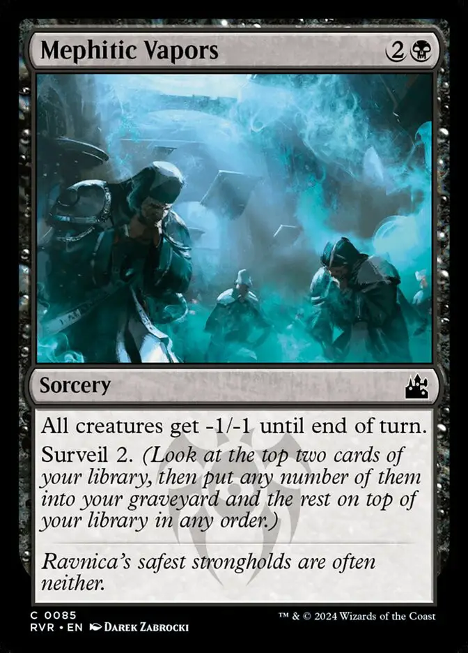 Mephitic Vapors (Ravnica Remastered)