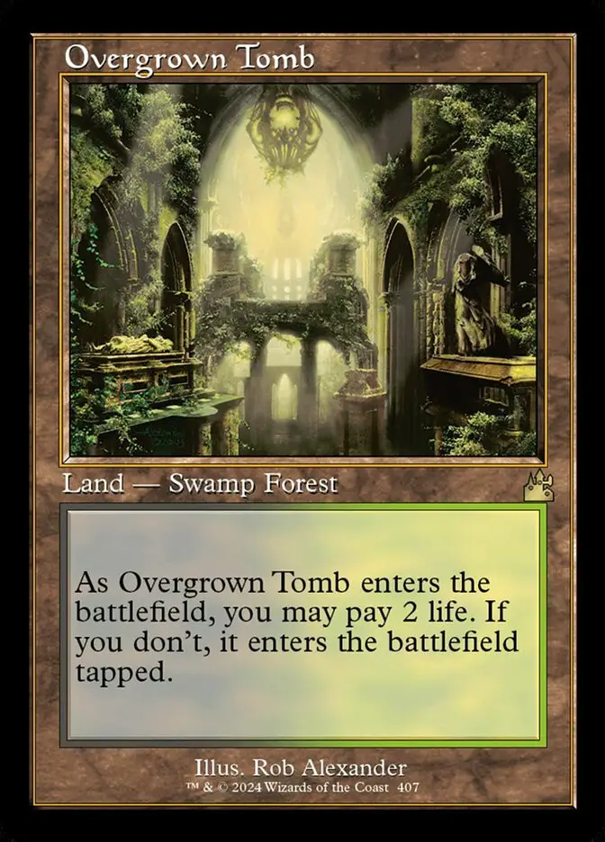 Overgrown Tomb (Ravnica Remastered)