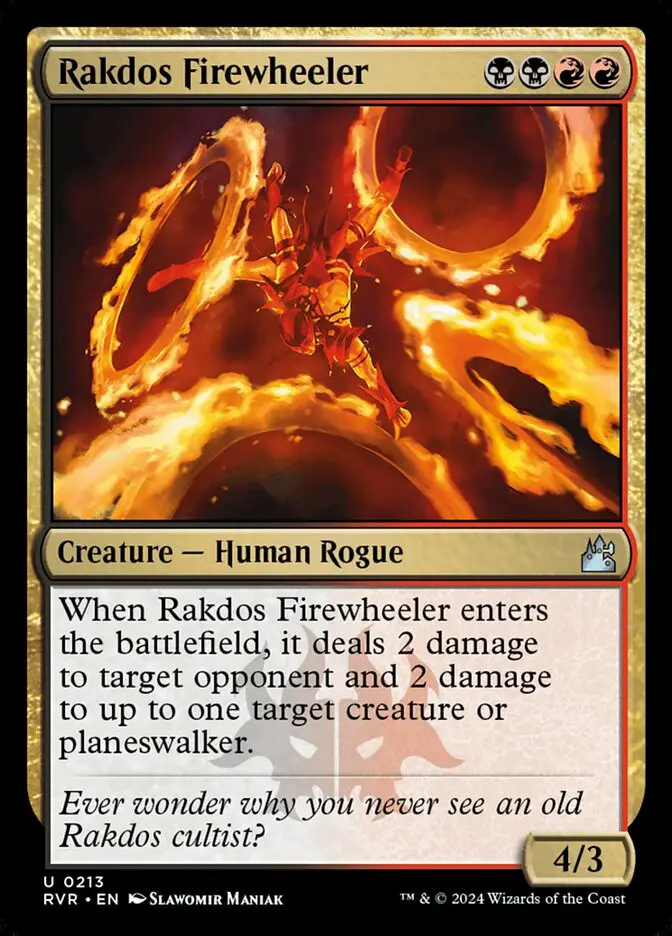 Rakdos Firewheeler (Ravnica Remastered)