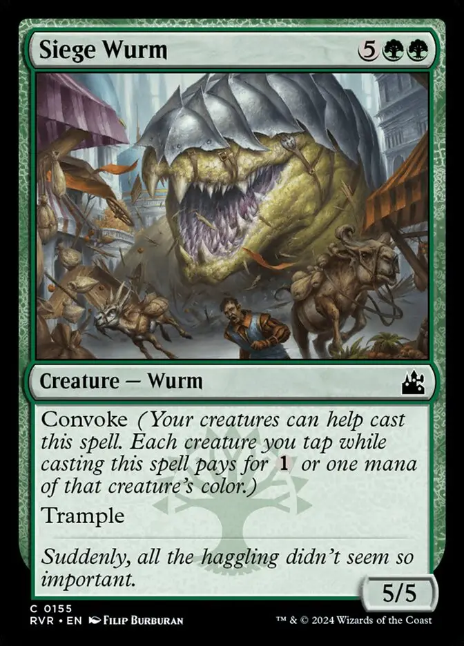 Siege Wurm (Ravnica Remastered)