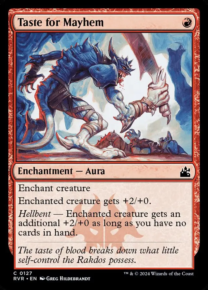 Taste for Mayhem (Ravnica Remastered)