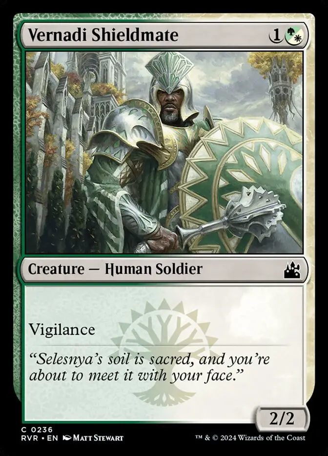 Vernadi Shieldmate (Ravnica Remastered)