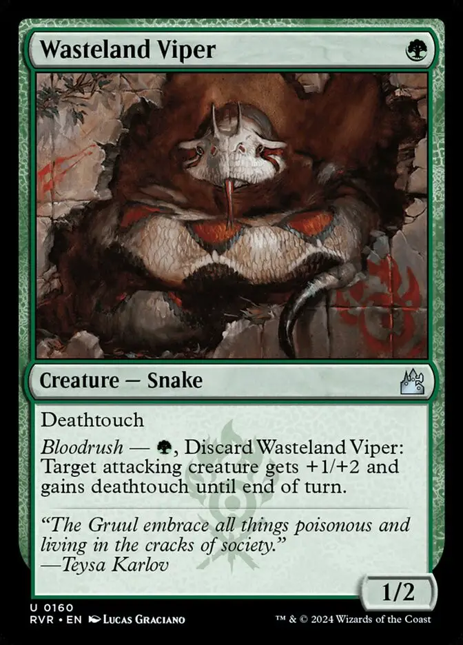 Wasteland Viper (Ravnica Remastered)