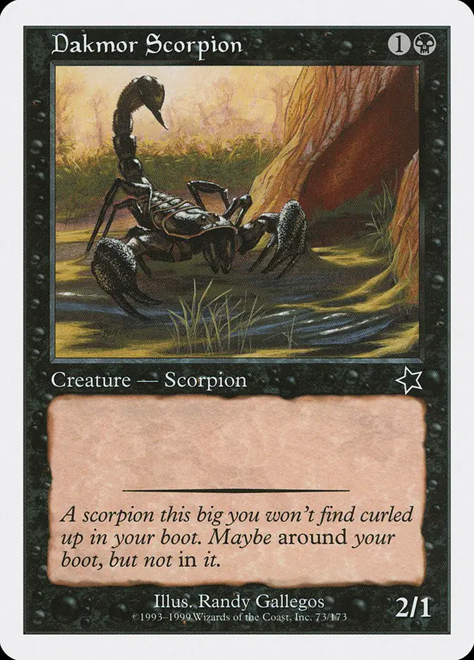 Dakmor Scorpion (Starter 1999)