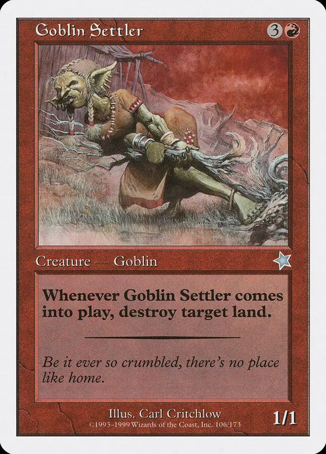 Goblin Settler (Starter 1999)