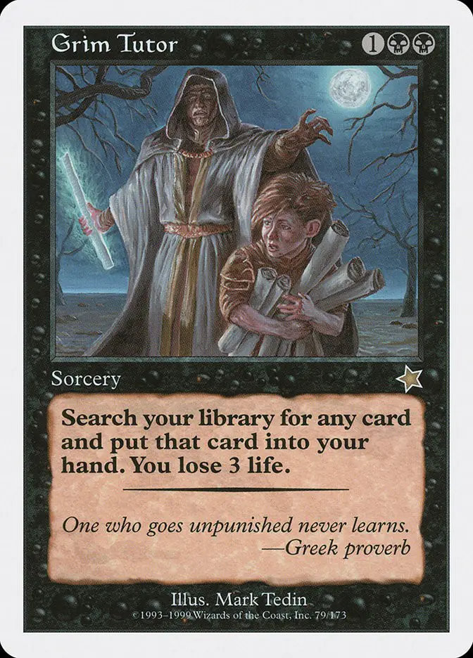 Grim Tutor (Starter 1999)