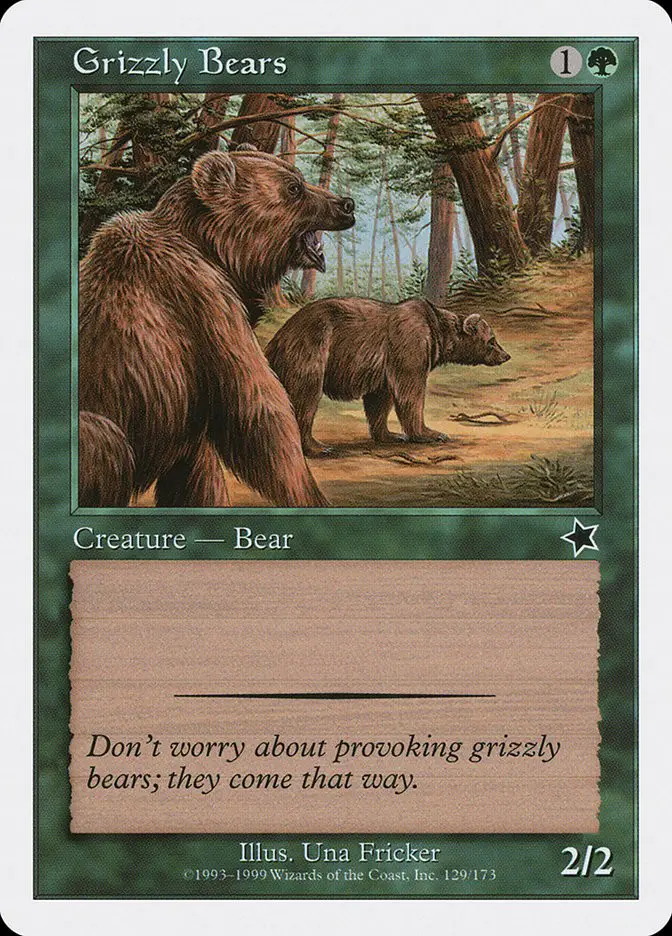 Grizzly Bears (Starter 1999)