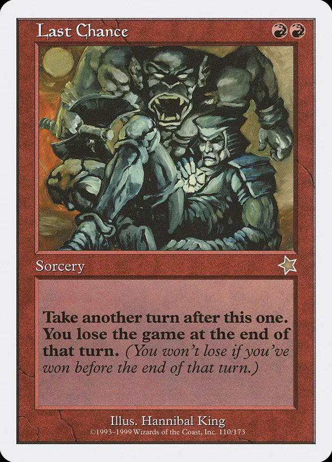 Last Chance (Starter 1999)