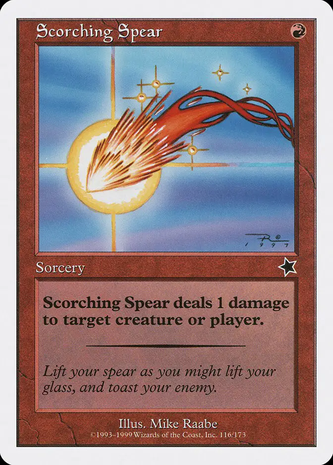 Scorching Spear (Starter 1999)