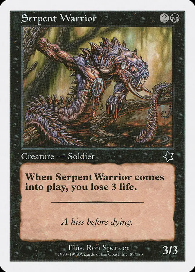 Serpent Warrior (Starter 1999)