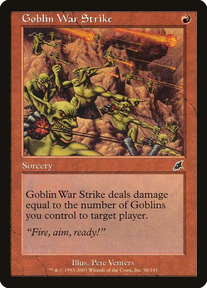 Goblin War Strike (Scourge)