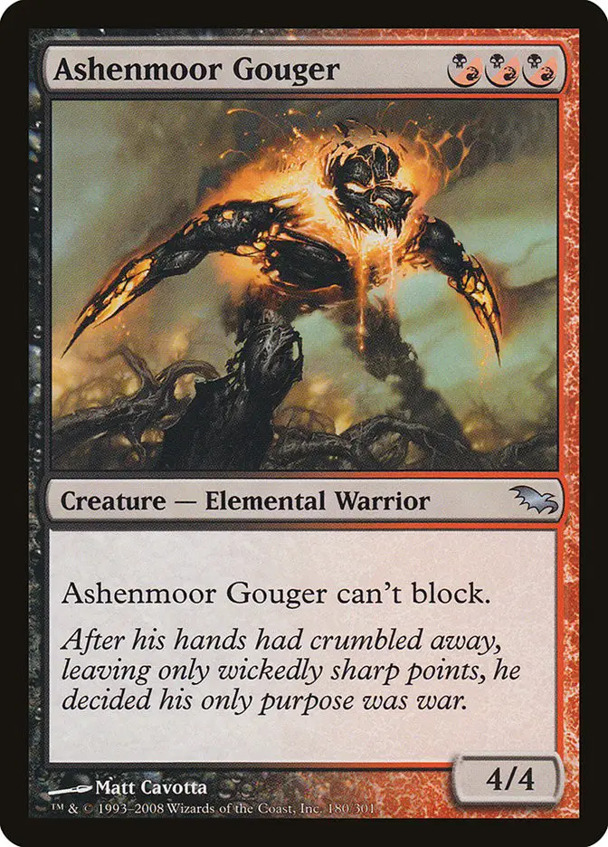 Ashenmoor Gouger (Shadowmoor)