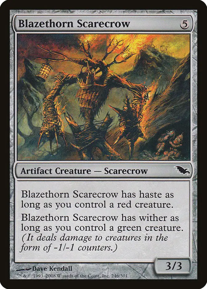 Blazethorn Scarecrow (Shadowmoor)